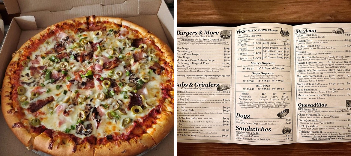 Marty's Pizza & Grill